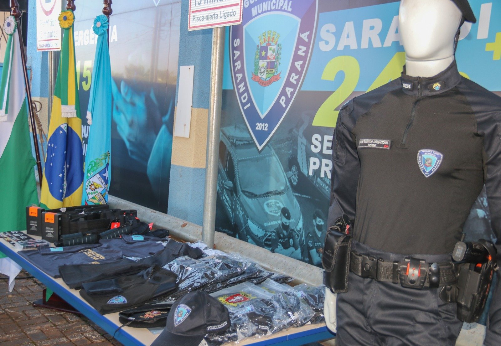 Guarda Civil Municipal apresenta novos uniformes